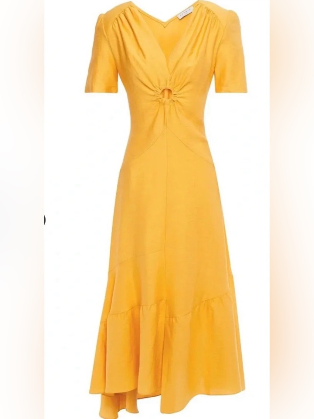 Sandro Paris Linen Dress